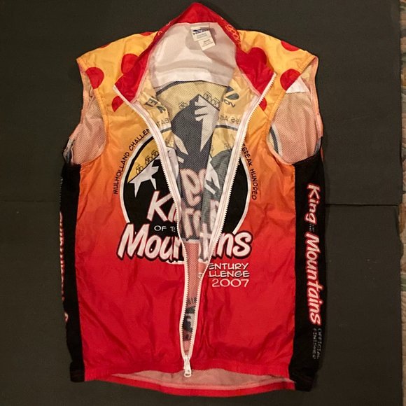 Voler Cycling Bicycling Jersey King of the Mountains M Made In USA NEW 2007 - Picture 3 of 4